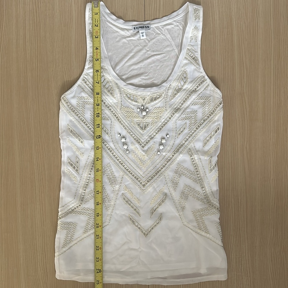 Express Bundle Of 2 Embellished Tanks XS - Picture 12 of 15